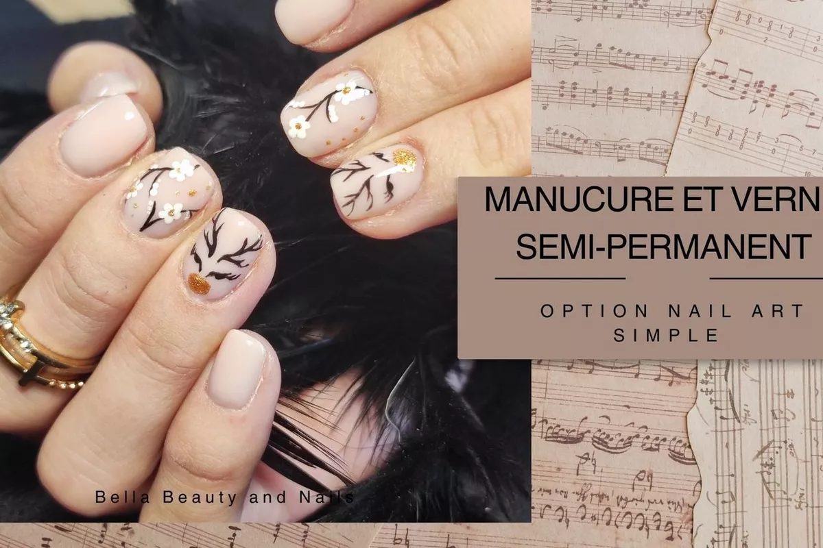 Option Nails art simple/ tarif par ongles