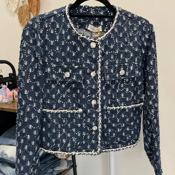 Veste bleue