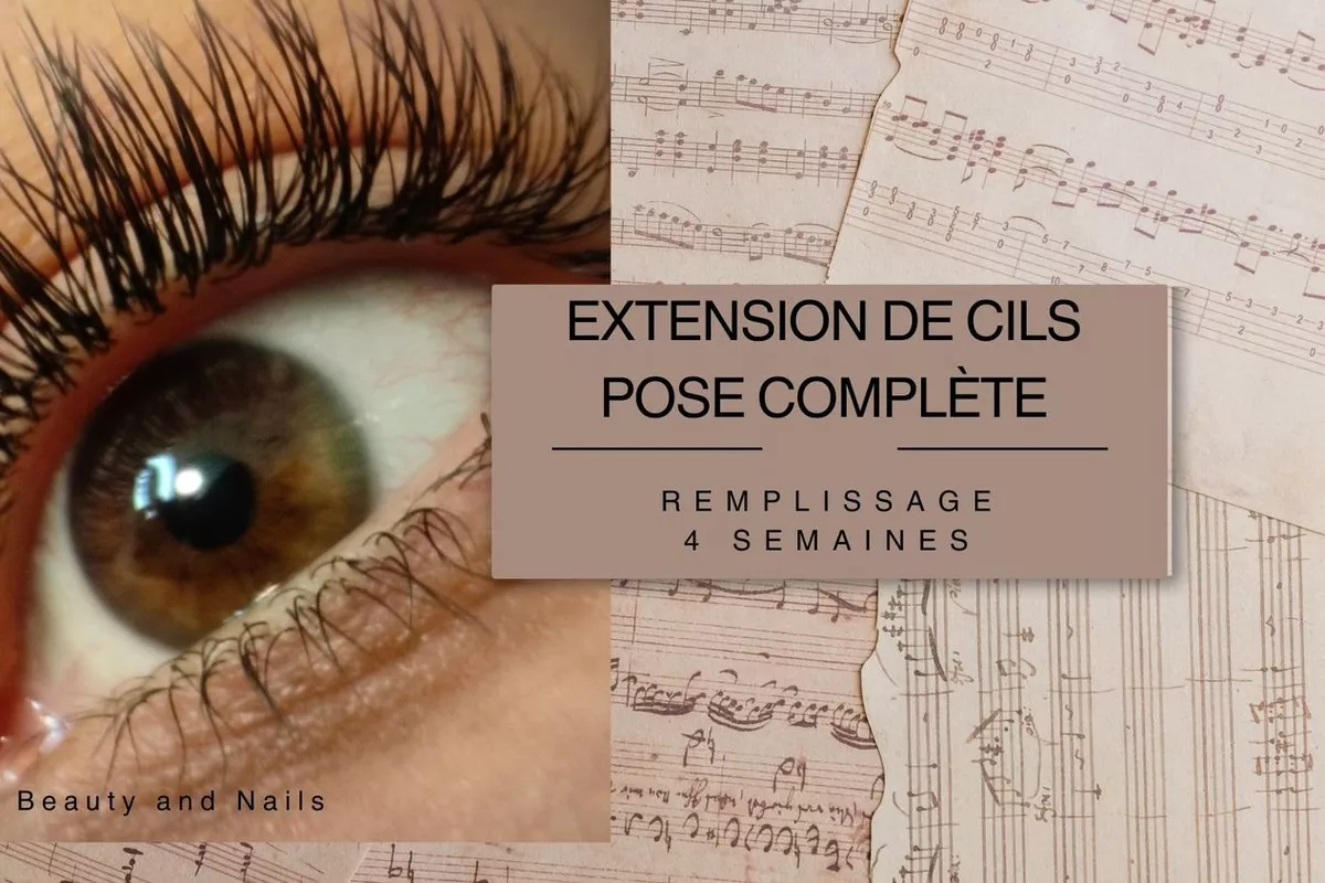 Remplissage 4 semaines (Cil à cil)