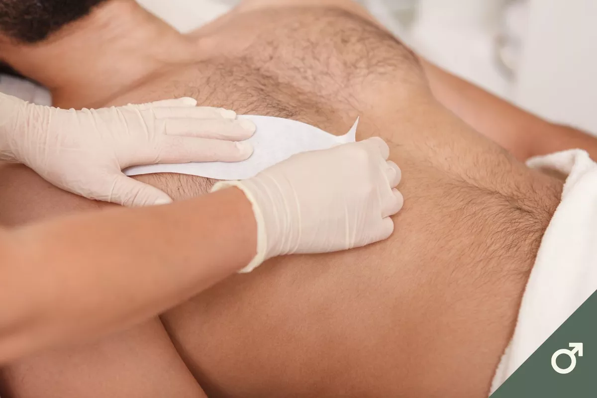 Épilation Dos ou Torse à la cire pour homme