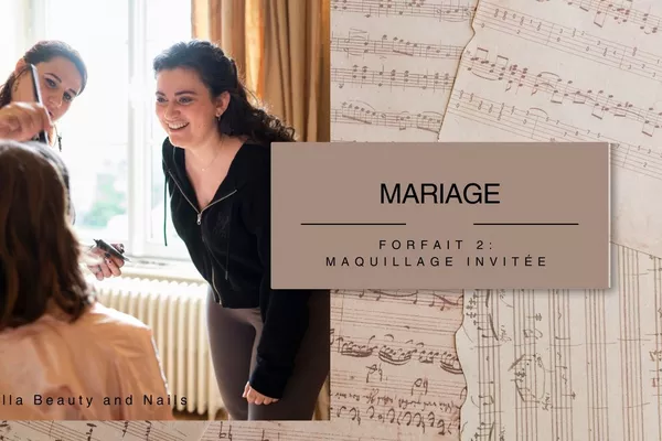 Maquillage invité Forfait Mariage 2 (prix par maquillage invité)