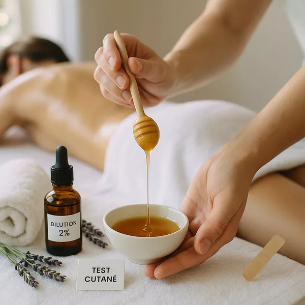 Massage au miel et huiles essentielles : bienfaits, techniques et précautions