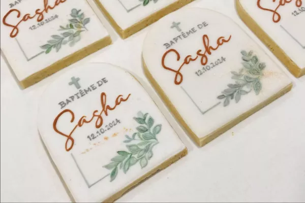 Biscuits personnalisés pour baptême & communion