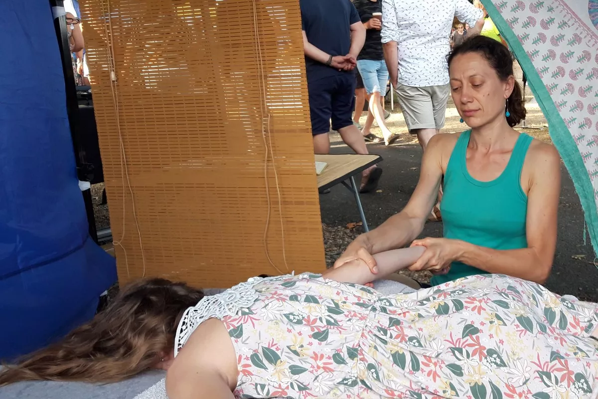 Massage lors d’événements & foires