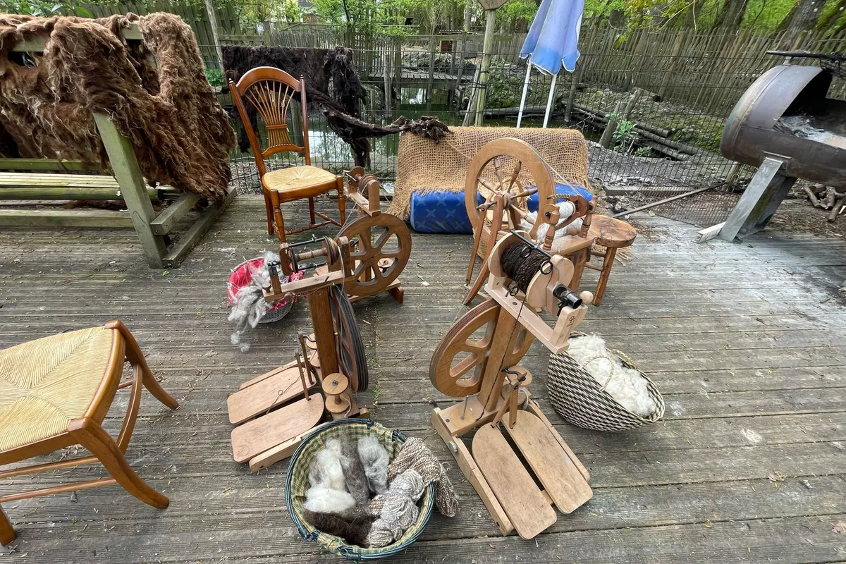 Atelier Initiation au filage de laine au rouet 1 jour