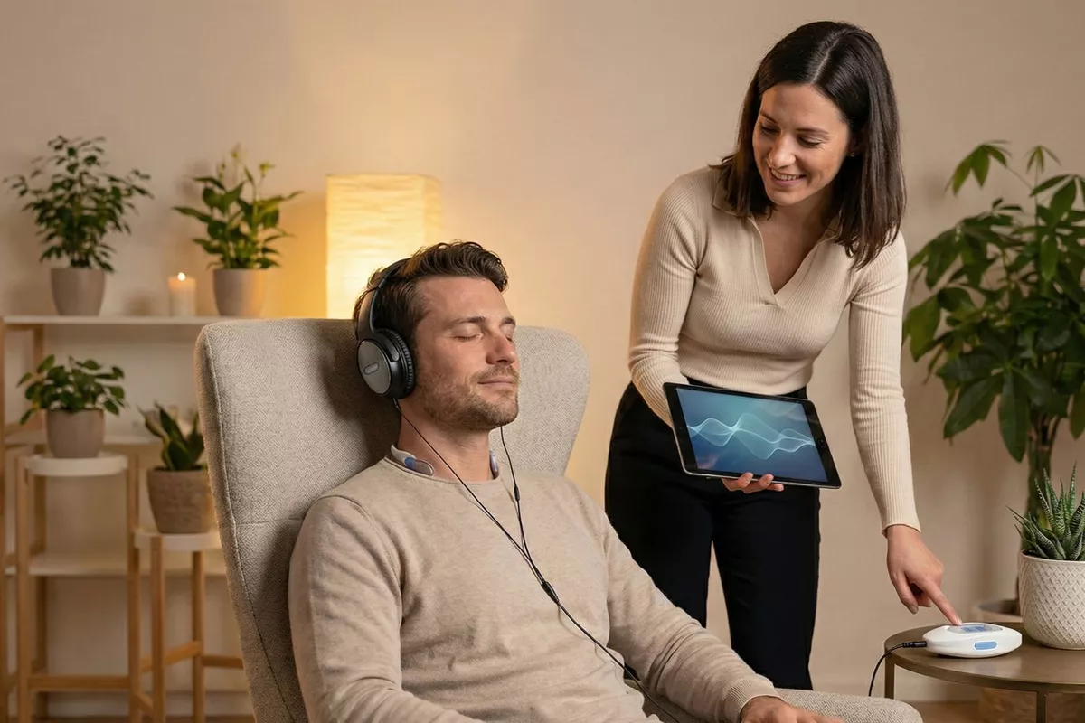 Intégration de solutions à fréquences dans une pratique de bien-être en cabinet