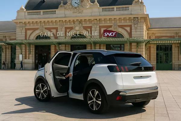 Transfert VTC gares de Nice, Cannes, Antibes, Monaco…