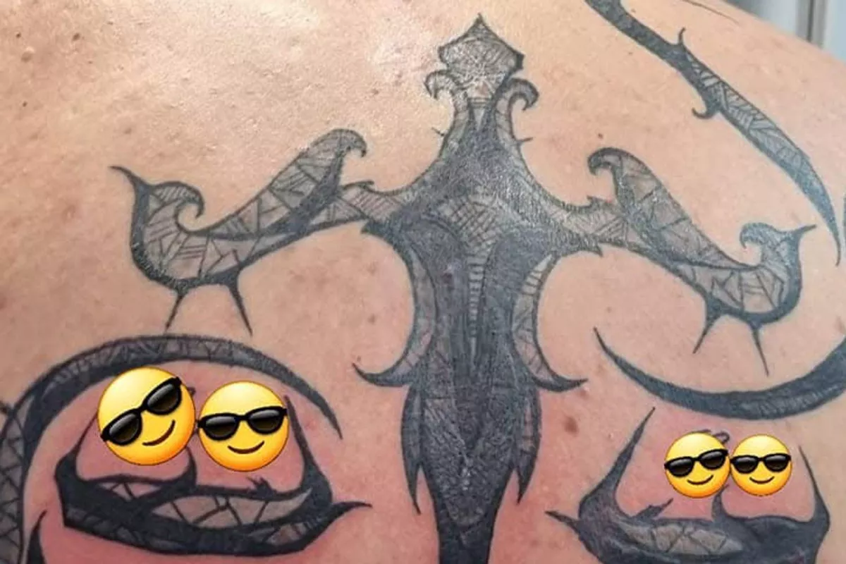 Tatouage personnalisé (grand motif)