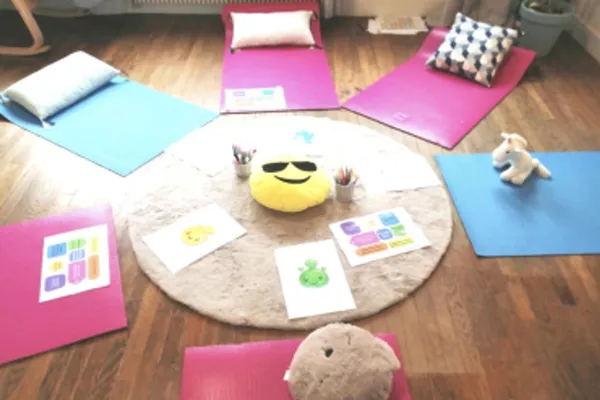 Atelier de groupe de sophrologie pour enfants