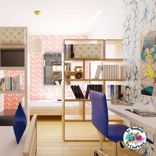 Aménagement chambre enfant partagée