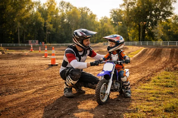 Initiation pilotage moto enfant 4-8 ans (1h)