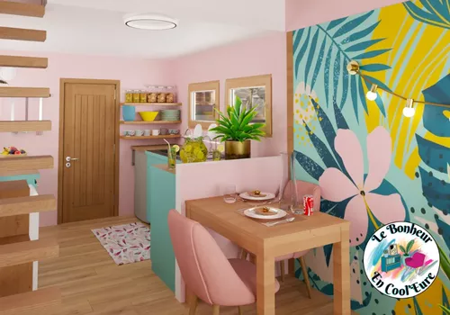 ✨ Tiny House colorée