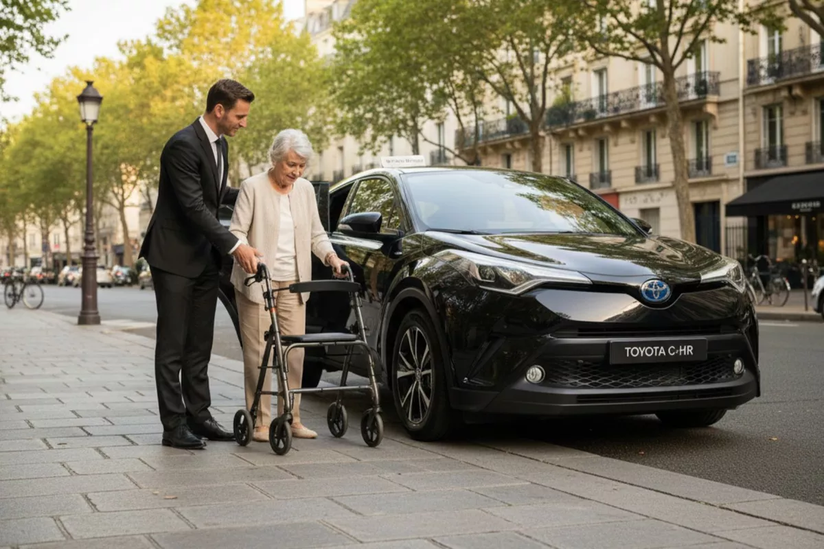 Transport VTC pour personnes à mobilité réduite