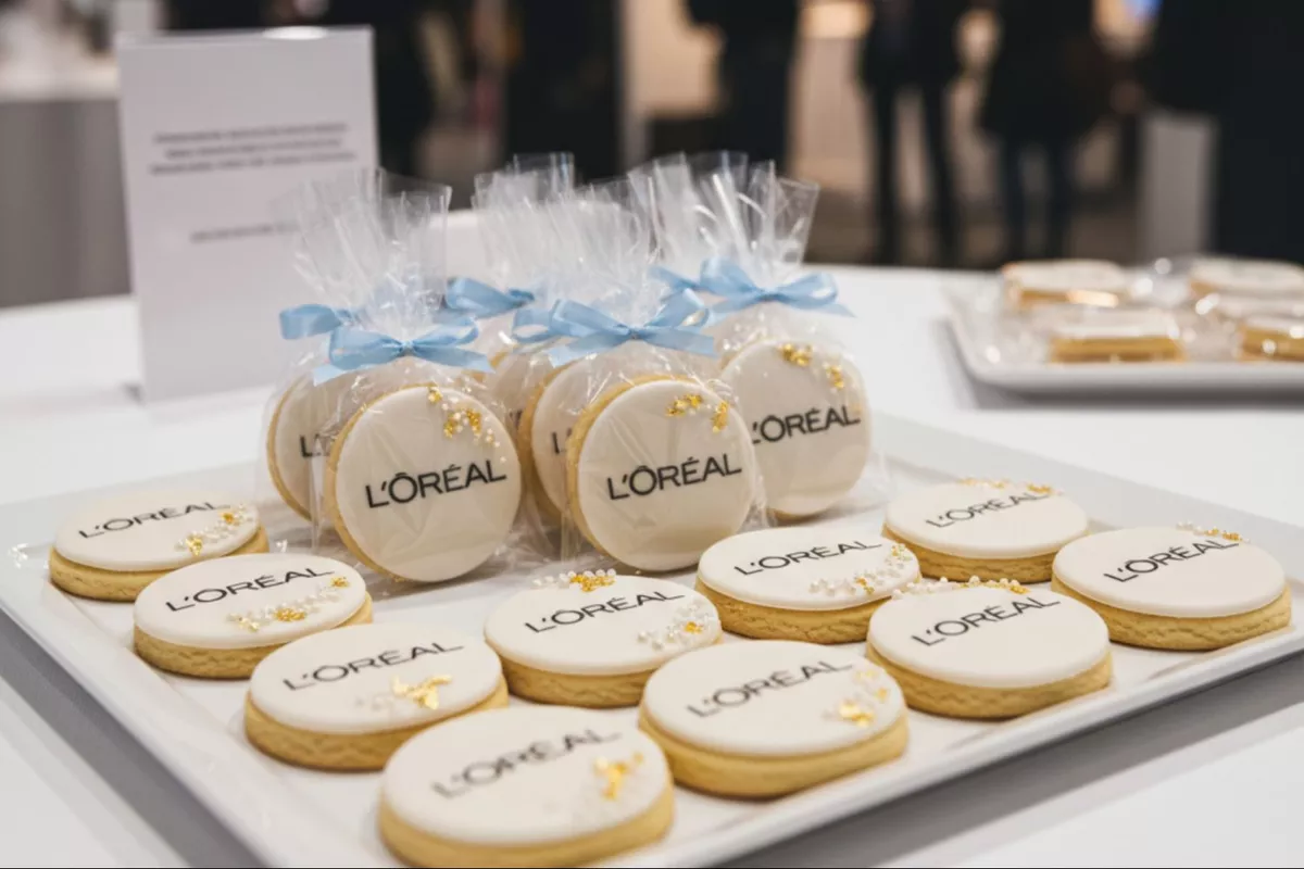 Biscuits personnalisés pour salons & foires professionnelles