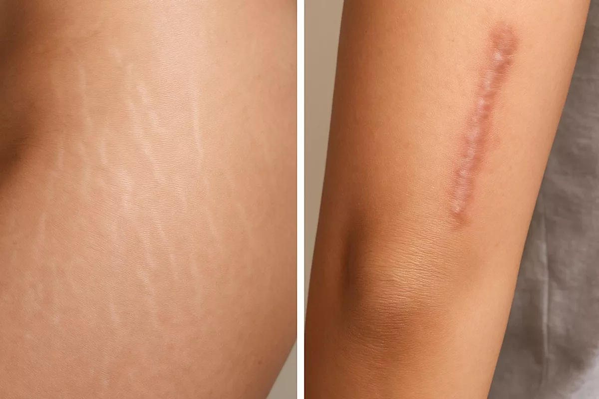 Microneedling corps – Vergetures & cicatrices