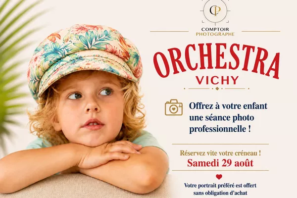 Séance Photo Offerte - Sans obligation  d'achat avec Orchestra