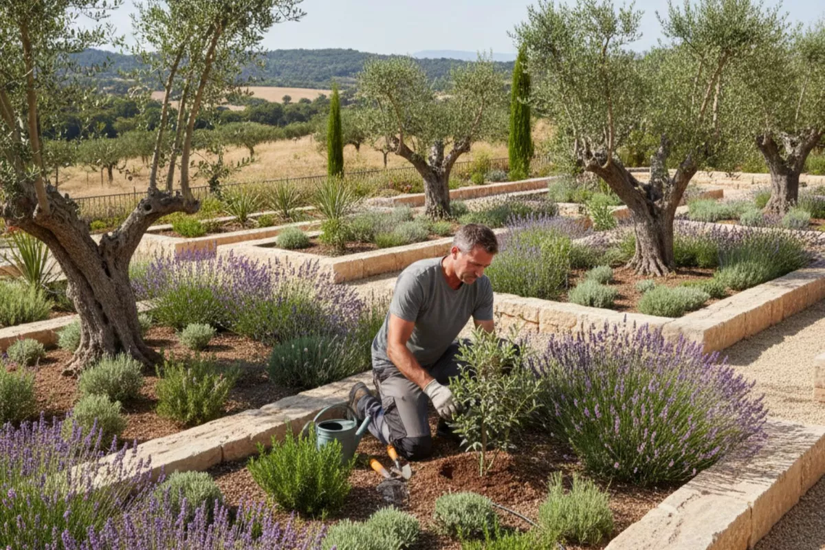Aménagement de jardins méditerranéens – plantes durables et économes