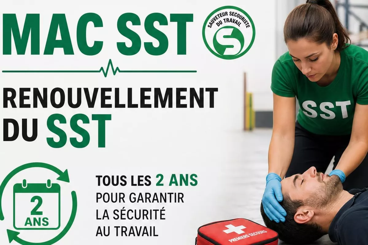 MAINTENIR & ACTUALISER LES COMPETENCES   SST 18 juin 2026