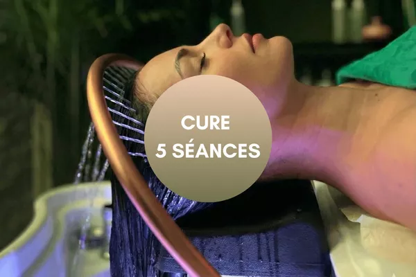 Cure Head Spa & Massage du corps entier 5 séances + 1 offerte