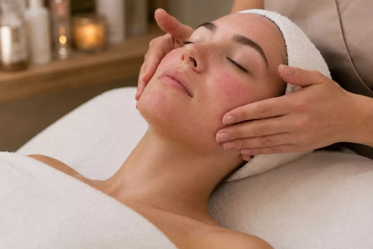 Soin visage Traditionnelle - Peau à rougeurs diffuses