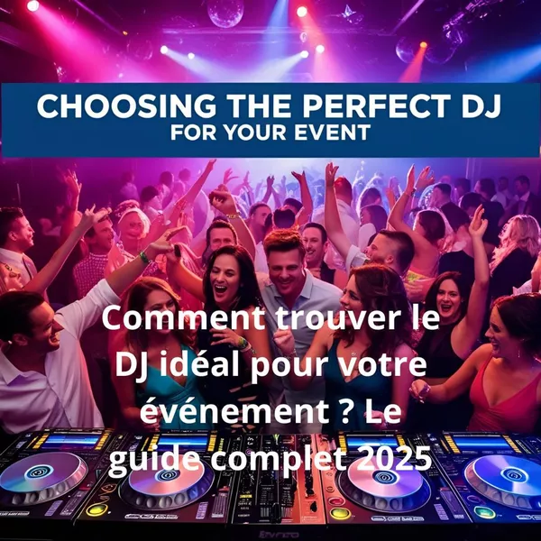 🎧 Comment trouver le DJ idéal pour votre événement ? Le guide complet 2025