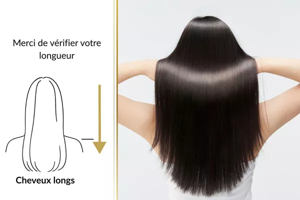 Lissage organique -  Cheveux longs