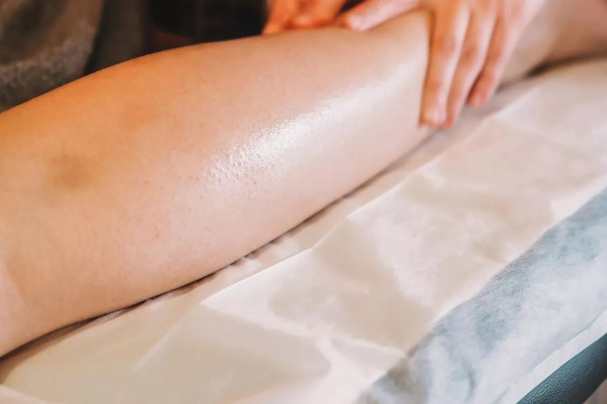 Drainage lymphatique jambes