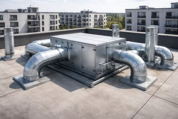 Ventilation pour bâtiments collectifs