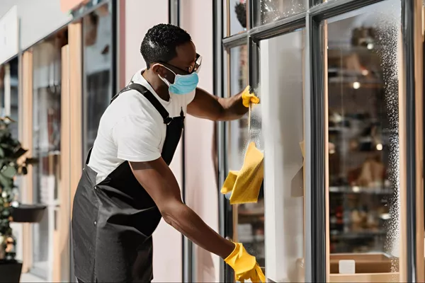 Lavage des vitres commerciales (2 h minimum)