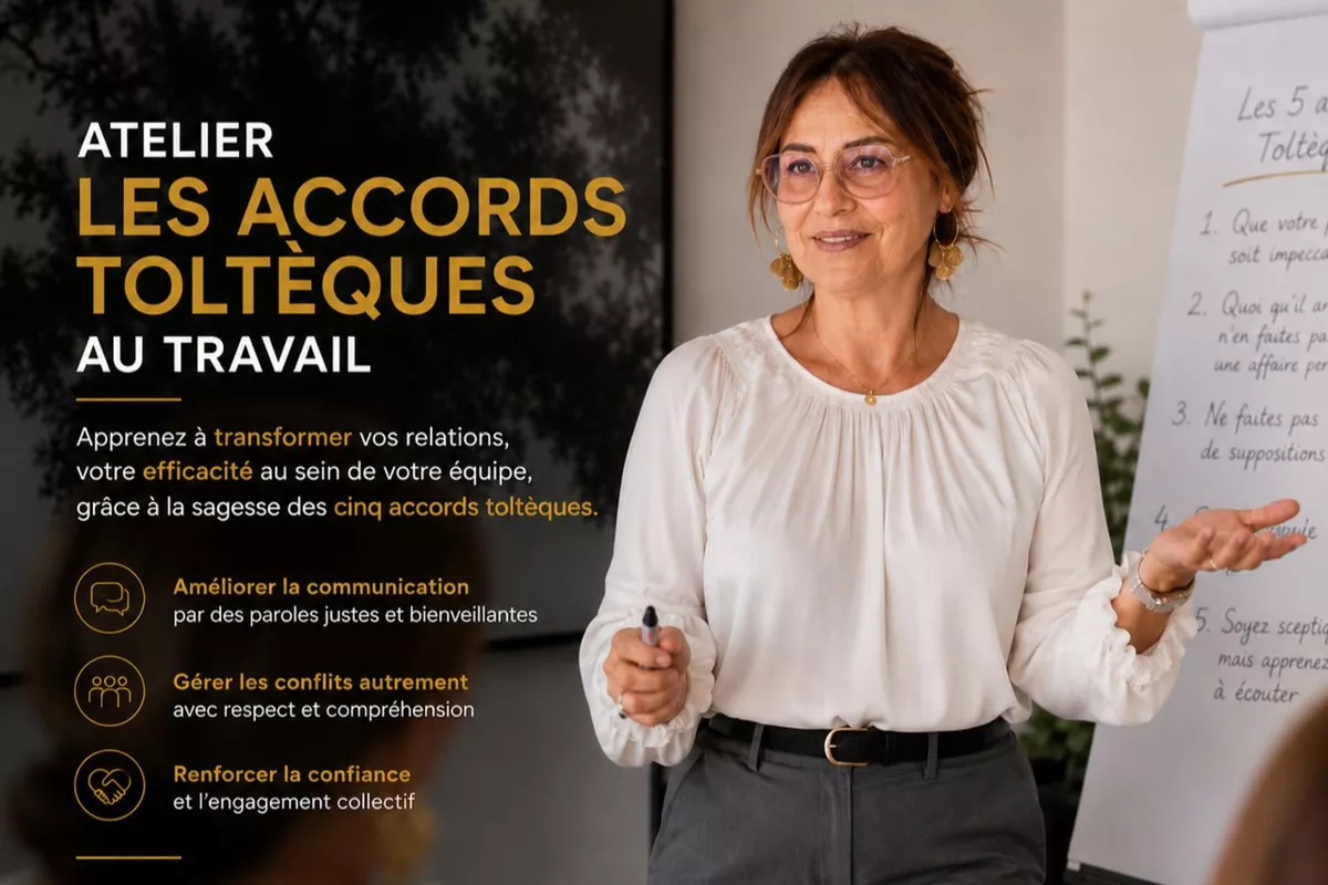 Les accords toltèques au travail - Je réserve un appel découverte !