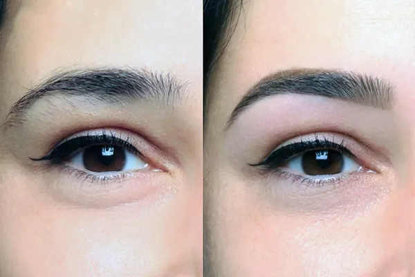 Restructuration des sourcils, épilation et Teinture au henné
