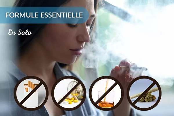 Formule Essentielle SOLO - Aide au servrage au Laser contre Addictions : Tabac - Vap - Alcool - Drogues