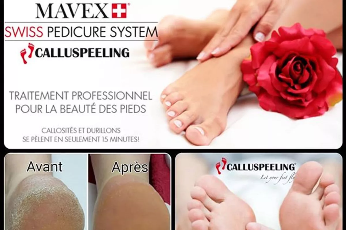 Beauté des pieds Calluspeeling
