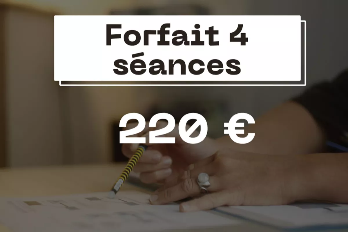Forfait 4 séances | Adultes, ados (à partir de 12 ans)