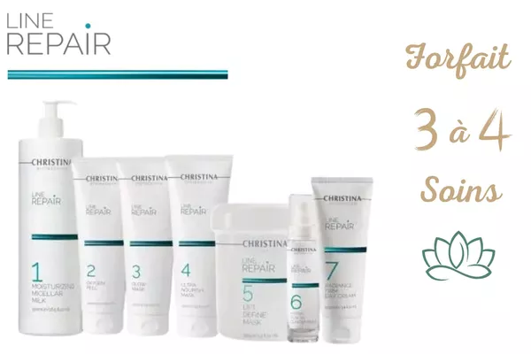 Forfait 3 à 4 soins Line Repair de Christina Cosmeceuticals®