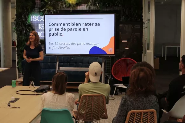Conférence "Comment bien rater sa prise de parole en public" – Les erreurs à éviter pour parler avec impact