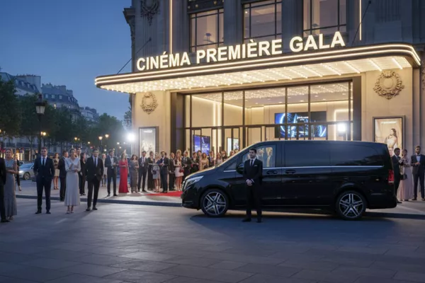Chauffeur VIP Avant-Premières Paris – Palais des Congrès, UGC Normandie, Grand Rex