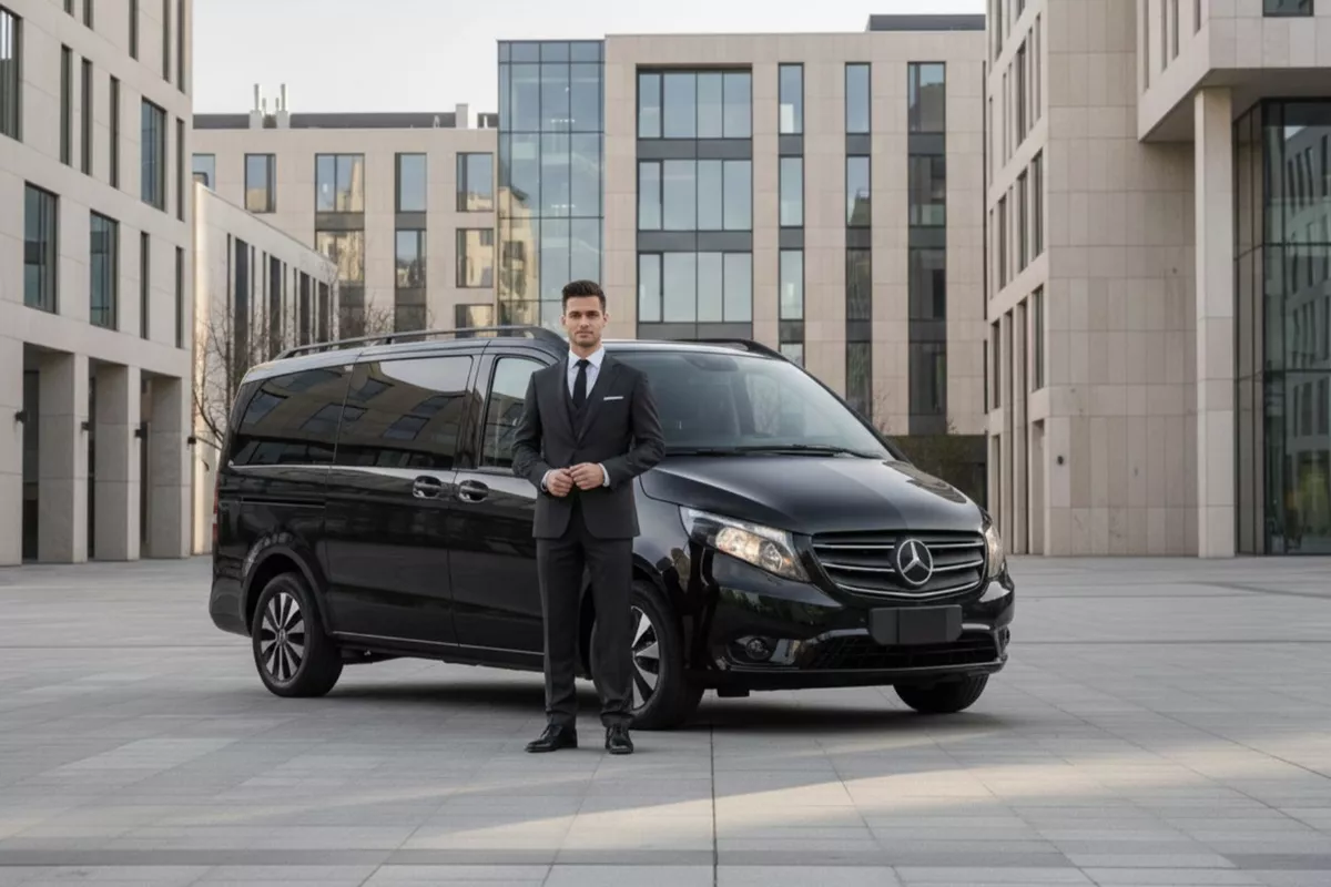 Mise à disposition VTC Van Mercedes Extra Long - à l'heure ou à la journée