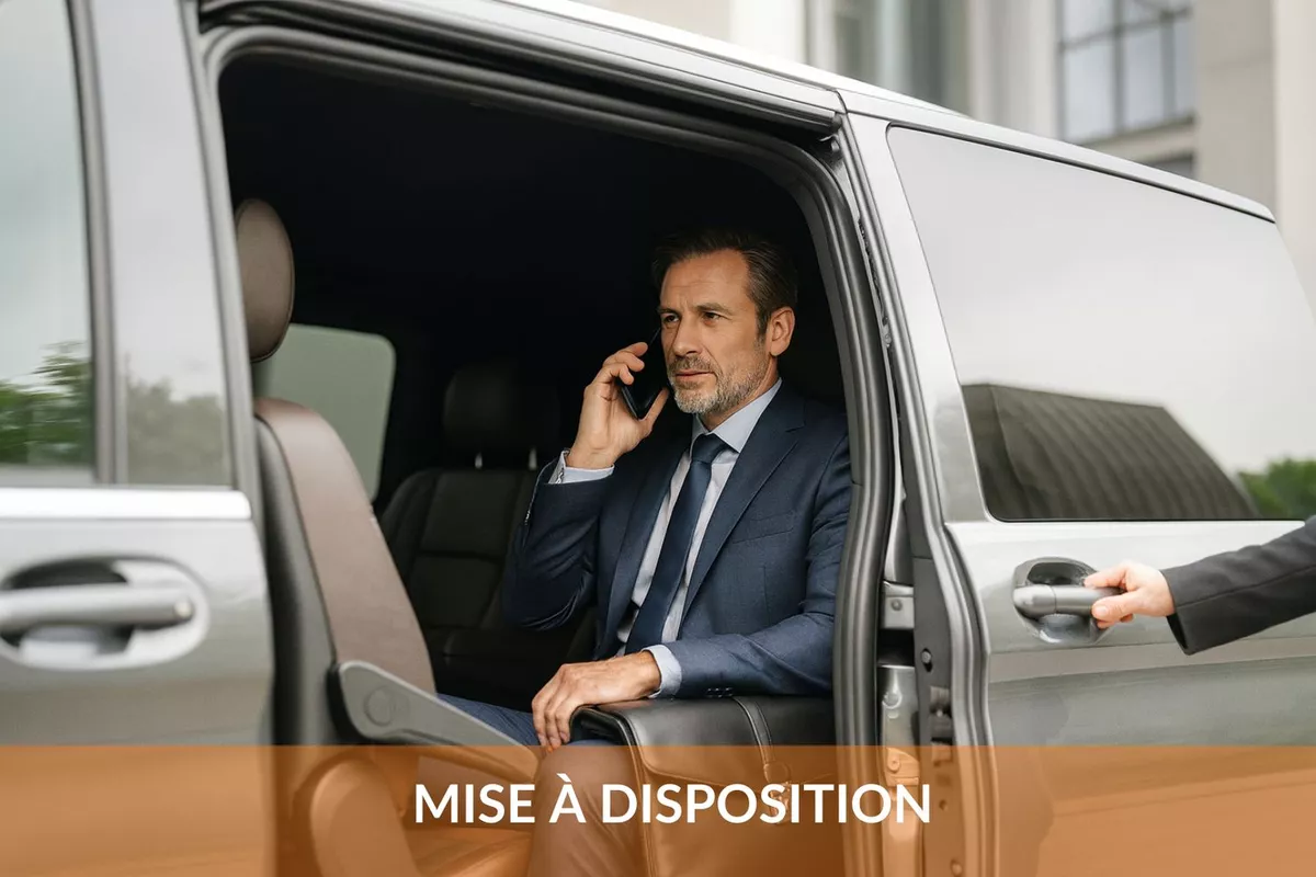 Mise à disposition de van avec chauffeur – Paris et Île-de-France (à l’heure ou à la journée)