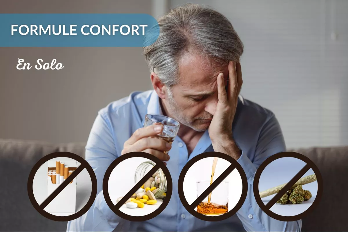 FORMULE CONFORT - Sevrage au Laser, Suivi & Renforcement contre Addictions : Tabac - Vape - Alcool - Cannabis - Autres Dépendances