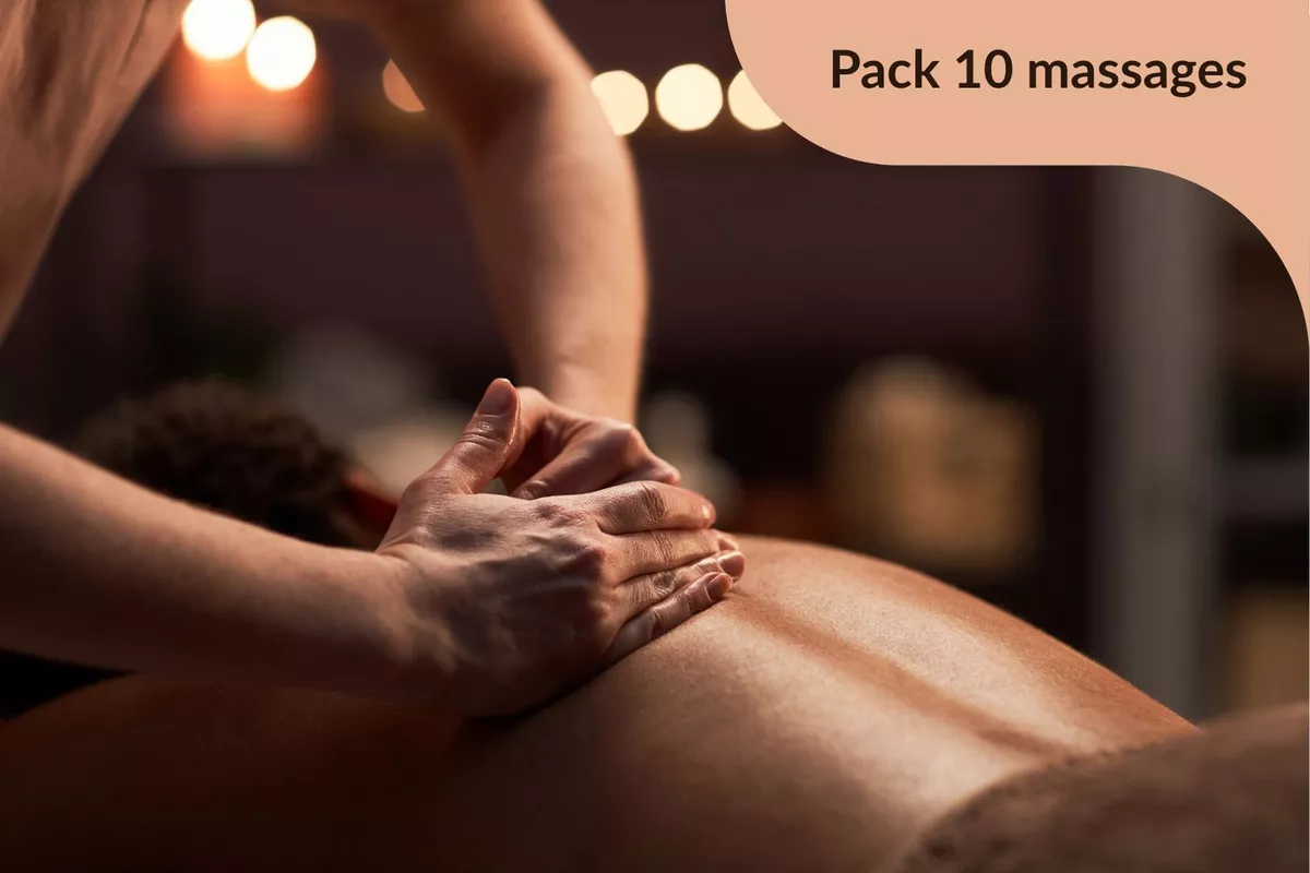 Pack 10 massages californien