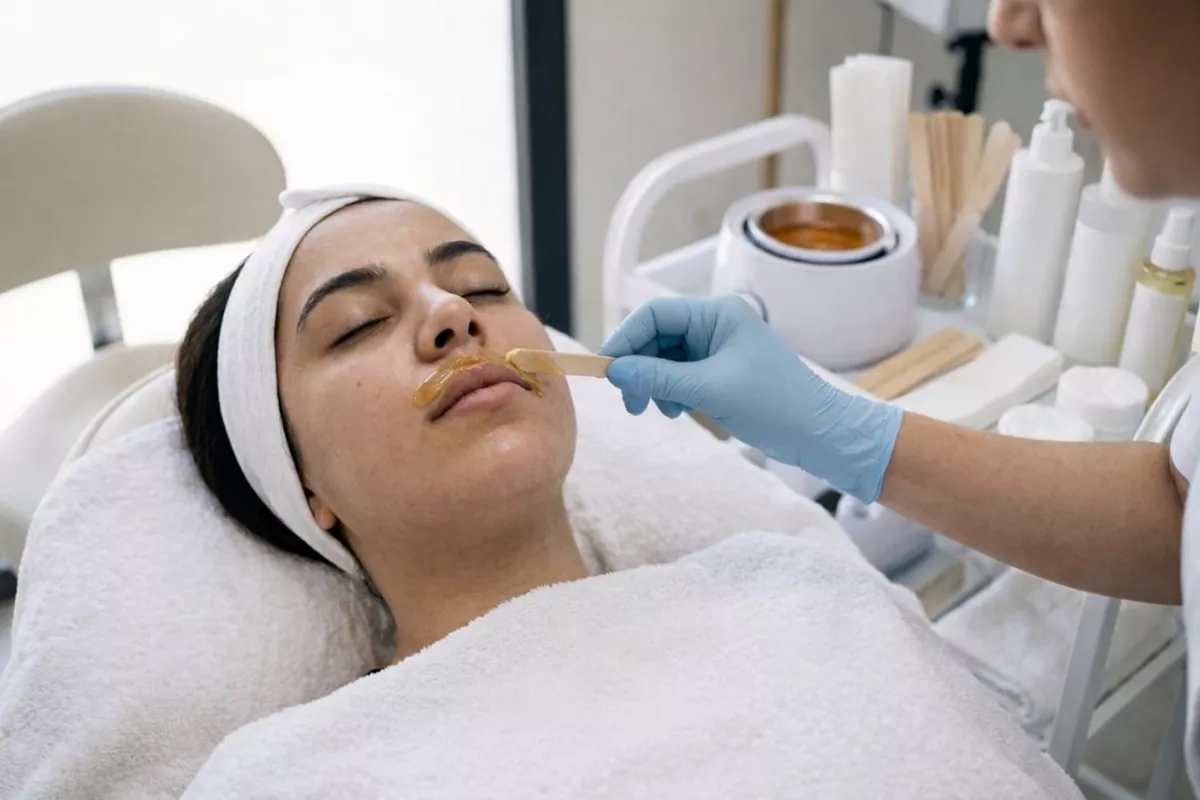 Épilation lèvres/ joue ou menton