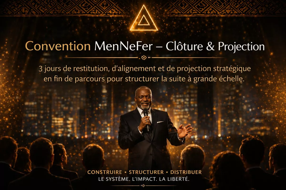 Convention MenNeFer - Clôture & Projection  (3 jours présentiel)