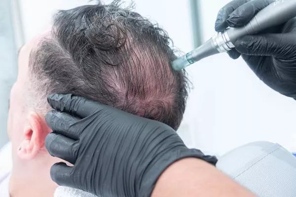 Petite zone : Trou barbe, ou cheveux