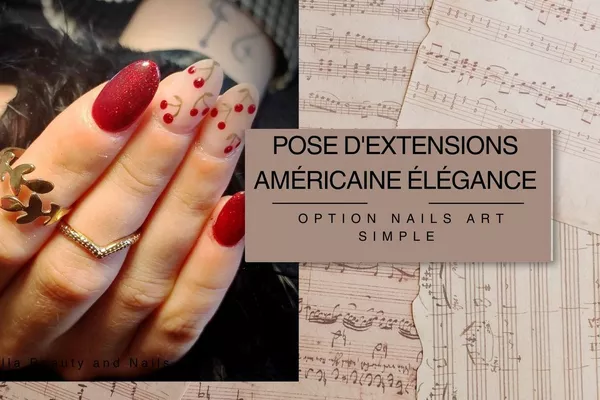 Option nails art simple/ tarif par ongles