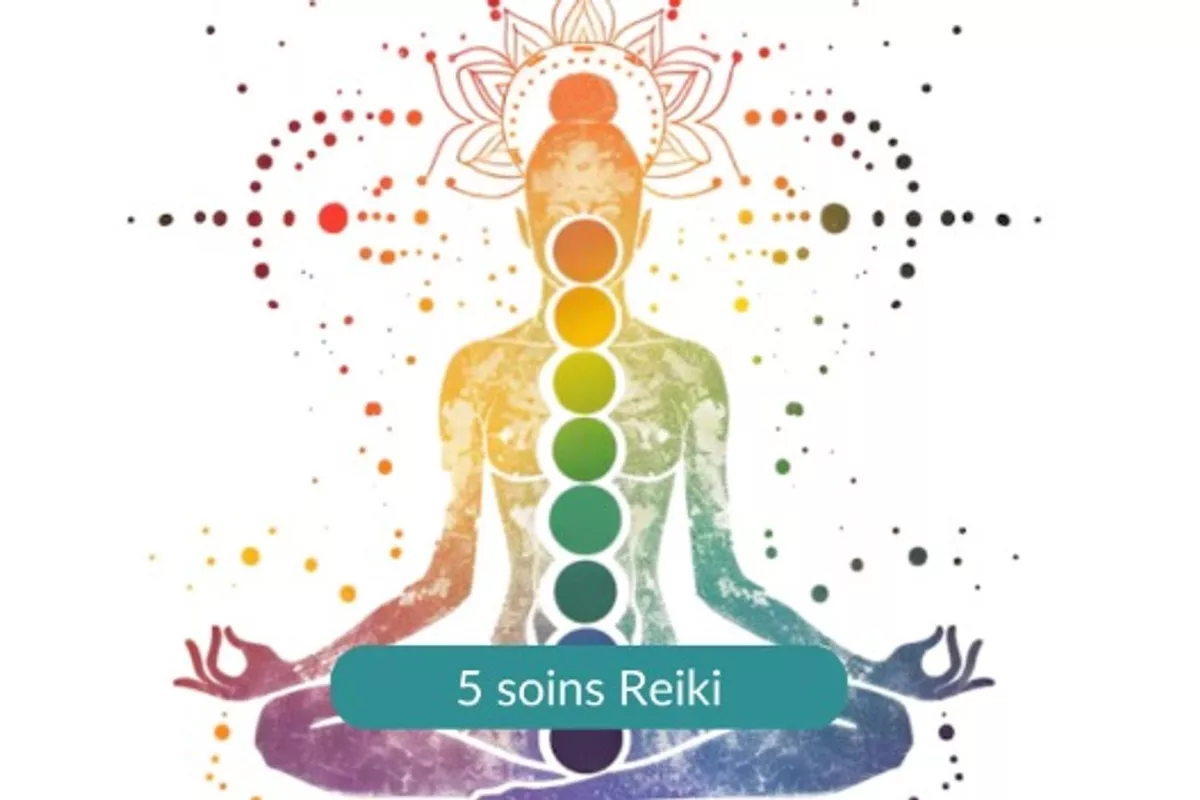 Cure et programme intensif de 5 Soins Reiki + 1 séance Offerte