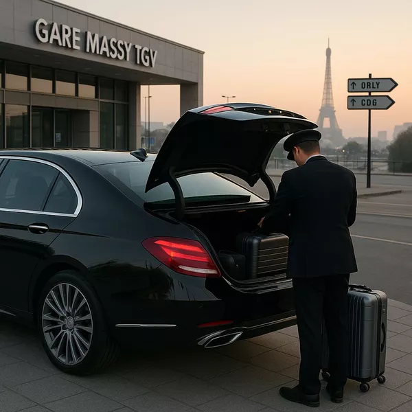VTC Massy TGV : chauffeur privé pour transferts Paris et aéroports