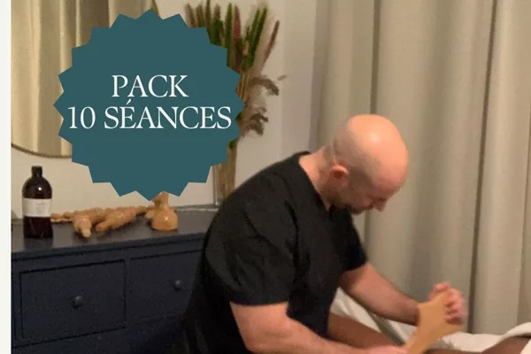 Pack massage 10 séances au choix – Cure Bien-Être Complète