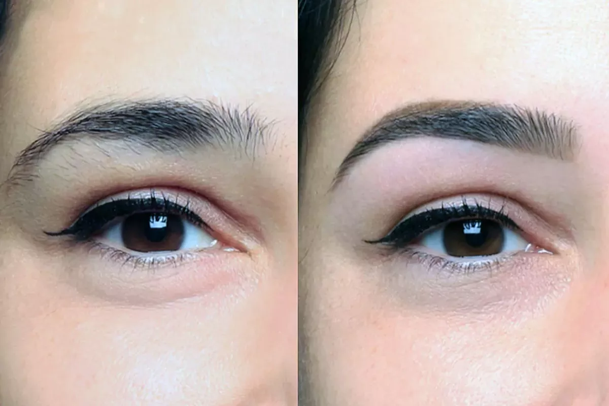 Restructuration des sourcils, épilation et Teinture au henné
