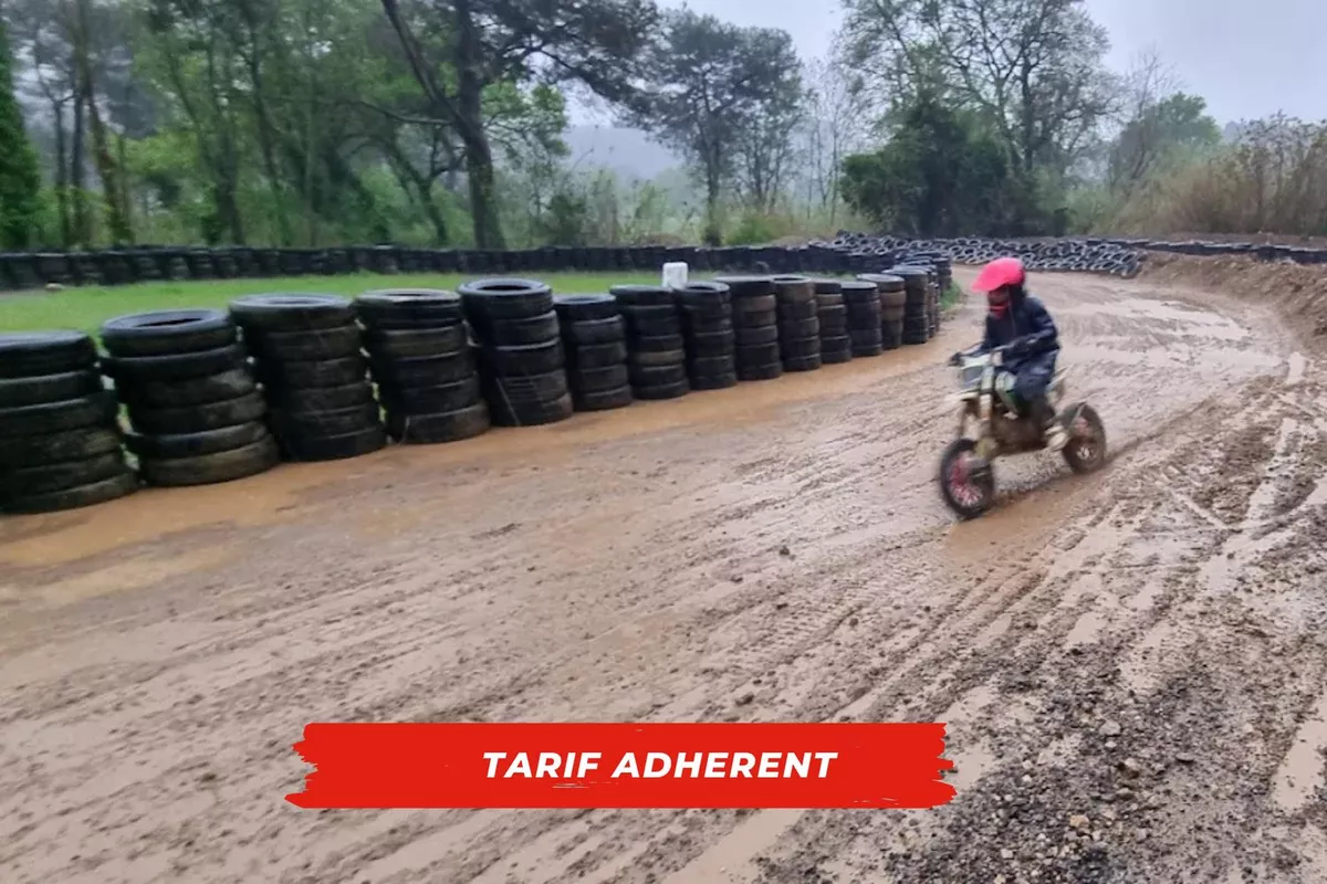 Formule 2 : draisienne et protections personnelles, accès piste seul — journée   | Tarif Adhérent